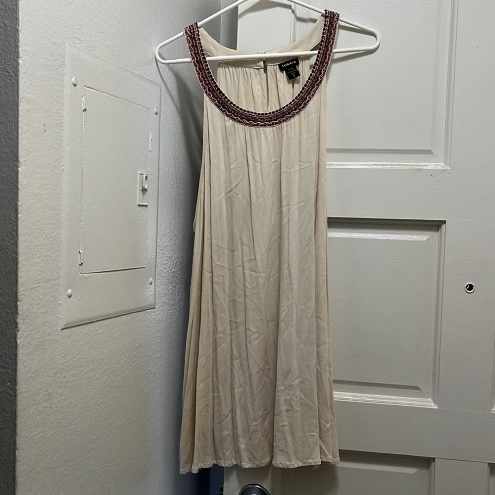 Size 3 Torrid halter tunic/tank.